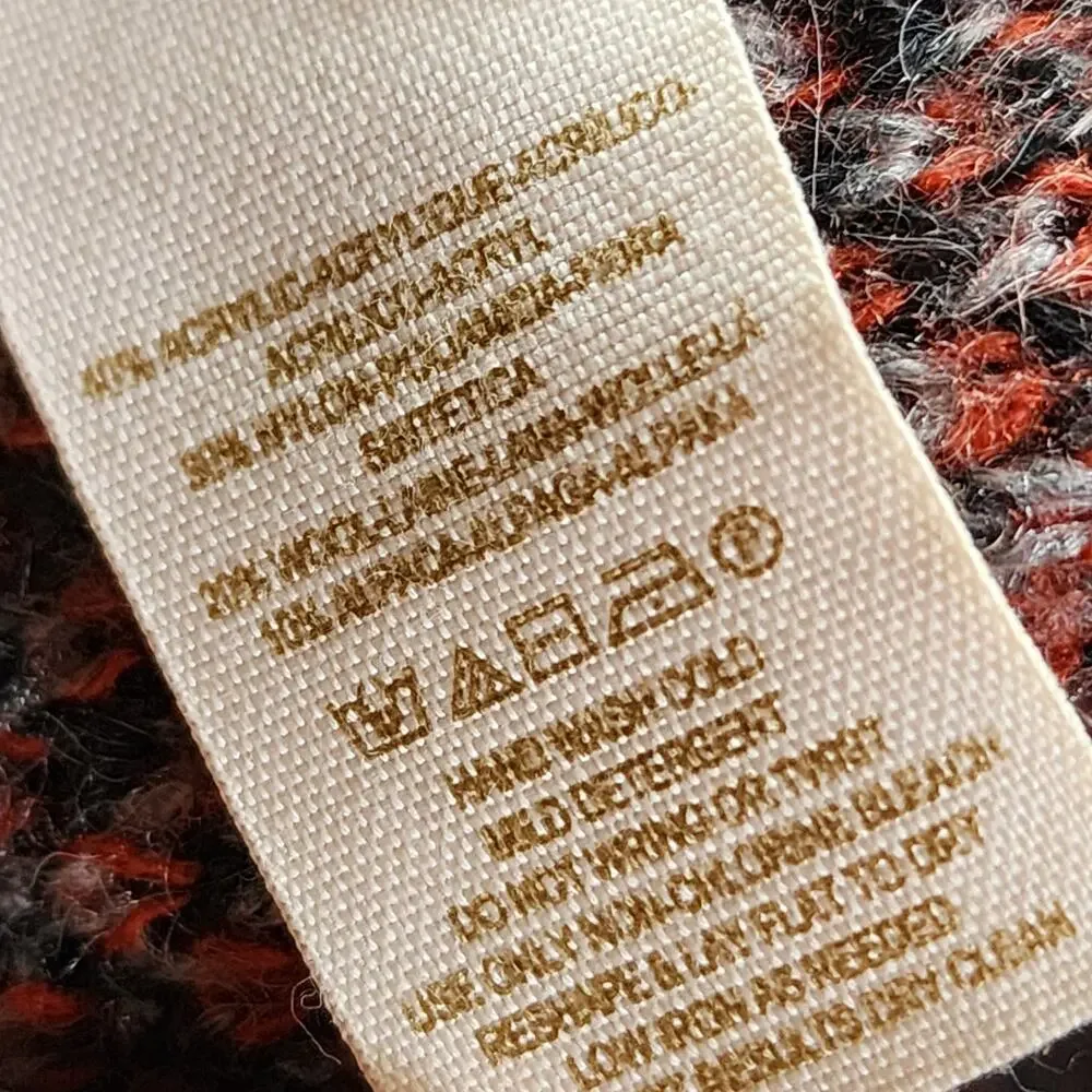 Free People Small Geometric Southwest Cardigan Sweater - Picture 7 of 8